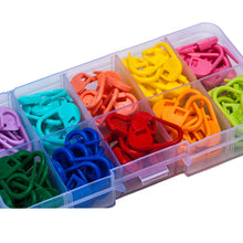 Load image into Gallery viewer, Honana WX-101 120Pcs Plastic Markers Holder Needle Clip DIY Craft Mini Knitting Crochet Locking Stitch