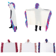 Load image into Gallery viewer, Unicorn Hat Girls Kid Cute Knitted Blankets Winter Warm Cap Hooded Birthday Gifts