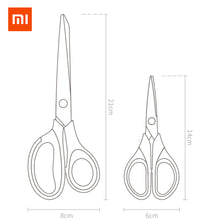 Load image into Gallery viewer, XIAOMI HUOHOU 2pcs Titanium-plated Scissors Black Sharp Sets Sewing Thread Antirust Pruning Scissor Leaves Trimmer Non-slip Tools Kit