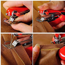 Load image into Gallery viewer, Honana WX-T32 Portable Hand-Held Mini Sewing Machine Clothes Fabric Pocket For DIY Needlework Cordless