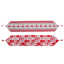 Load image into Gallery viewer, Christmas Cotton Linen Tablecloth Dining Room Table Runners Wedding Party Decor