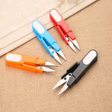 Load image into Gallery viewer, Multi-function Portable Plastic Scissors Line Cutter Gear Scissors Home Sewing Scissors Tool