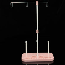 Load image into Gallery viewer, Pink Three Spool Thread Stand Holder Household Sewing Machine Accessories