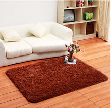 Load image into Gallery viewer, 90x160cm Bedroom Short Floss Floor Carpet Mat Soft Shaggy Blanket Non Slip Living Room Rug