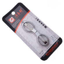 Load image into Gallery viewer, Glasses Shape Tailor Shears Sewing Portable Folding Stainless Steel Scissor For Clothes Sewing