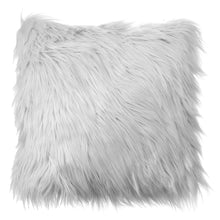 Load image into Gallery viewer, 40x40 Faux Wool Fur Cushion Cover Fluffy Soft Plush Throw Pillow Case Home Decor