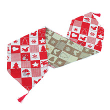 Load image into Gallery viewer, Christmas Cotton Linen Tablecloth Dining Room Table Runners Wedding Party Decor