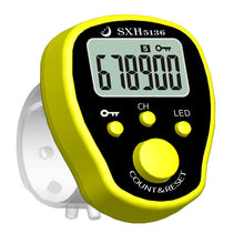 Load image into Gallery viewer, Loskii SXH-5136X Mini Stitch Marker Row Finger Counter LCD Electric Digital Display with LED Light For Sewing Knitting Weave Tool or Buddha Pray