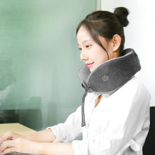 Load image into Gallery viewer, XIAOMI LEFAN Multi-function U-shaped Massage Neck Pillow Double Interior Bedsit Pillow