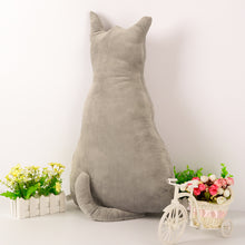 Load image into Gallery viewer, KCASA Super Cute Pillow Soft Plush Cat Back Sofa Pillow Cushion Plush Toys Stuffed Creative Retro Cat Sofa Pillow A-lice Back Cats Big Pillow Cats Dolls Plush Toys Cushions Dolls Gifts Dolls Toys