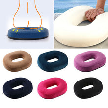 Load image into Gallery viewer, Donut Memory Foam Pregnancy Seat Cushions Chair Car Office Home Soft Back Pillow