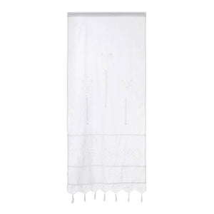 70x150cm Living Room Curtains Hand Crochet Cotton Window Curtains Panel Drape Country 