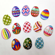 Load image into Gallery viewer, Wooden Buttons Easter Eggs Mixed 2 Holes Buttons for Sewing Scrapbooking Crafts DIY
