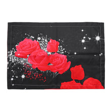 Load image into Gallery viewer, Cotton 3D Rose Bedding Sets Soft Duvet Cover Bedsheet Pillowcase Reactive Printed Bedclothes Queen Bed Linen