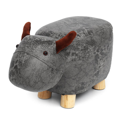 Animal Shape Chair Footstools Padded Cushion Pillow Footrests Rest Seat