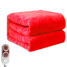 Load image into Gallery viewer, Queen Size Electric Heated Mat With Dual Temperature Timing Controllers Bedroom Heated Blanket