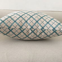 Load image into Gallery viewer, SOFO Chenille Fabric Sofa Cushion Cover Plaid Throw Pillow Cover Decorative Pillow Case for Car Home