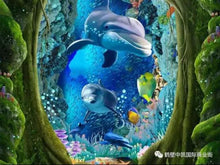 Load image into Gallery viewer, Dolphin Sea World Area Floor Rug Carpet for Bedroom Living Room Home Decoration