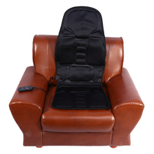 Load image into Gallery viewer, Electric Back Neck Massage Chair Seat Auto Car Home Office Full-Body Lumbar Massage Chair Relaxation Anti Stress Pad Seat Heat
