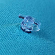 Load image into Gallery viewer, Inflatable Medical Hemorrhoid Rubber Round Seat Cushion Blue PVC Pillow