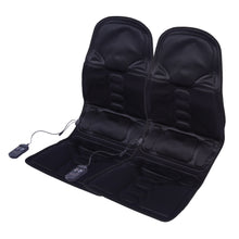Load image into Gallery viewer, Electric Back Neck Massage Chair Seat Auto Car Home Office Full-Body Lumbar Massage Chair Relaxation Anti Stress Pad Seat Heat