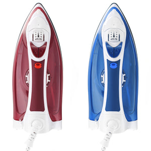 2000W Foldable Handheld Steam Iron Water Capacity 270ml for Steam Ironing Variable Temperature Settings
