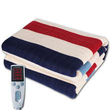 Load image into Gallery viewer, Timing 3 Gears Control Electric Blanket Heated Mat Waterproof Luxury Flannel Comfort