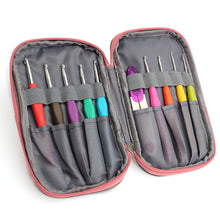 Load image into Gallery viewer, Crochet Needle Hooks Set Organiser Case AccBearded Needle Suit With 45 Piece Attach One Storage Bag 