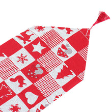 Load image into Gallery viewer, Christmas Cotton Linen Tablecloth Dining Room Table Runners Wedding Party Decor