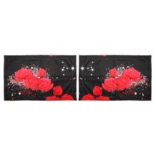 Load image into Gallery viewer, 3D Printed Bedding Sets Bedclothes Red Rose Bed Sheet Cover With 2 Pillowcases