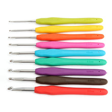 Load image into Gallery viewer, Crochet Needle Hooks Set Organiser Case AccBearded Needle Suit With 45 Piece Attach One Storage Bag 
