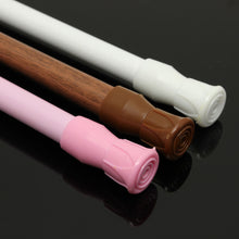 Load image into Gallery viewer, 60-110cm Extendable Adjustable Spring Tension Curtain Rod Pole Telescopic Pole Shower Curtain Rod