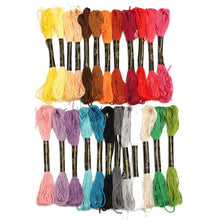 Load image into Gallery viewer, 8m 24 Different Colors Cross Stitch Thread DIY Handicraft Embroidery Knitting Thread