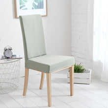 Load image into Gallery viewer, Waterproof Dinning Chair Covers Antidirt Waffle Fabric Seat Covers Stretch Spandex