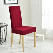 Load image into Gallery viewer, Waterproof Dinning Chair Covers Antidirt Waffle Fabric Seat Covers Stretch Spandex